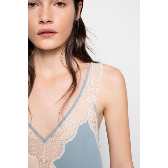 Zadig &Voltaire Silk Lace Trim Dress - Picture 2 of 4